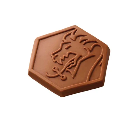 Sechseck aus Schokolade