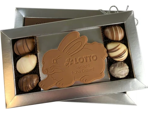 Osternhase-Pralinenbox