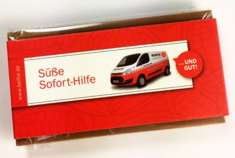 Schokologo-Banderole