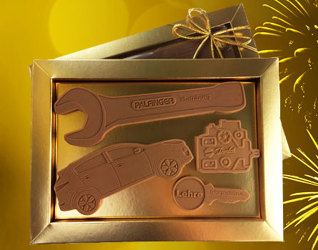 Schokologo-Set schokolade individuell