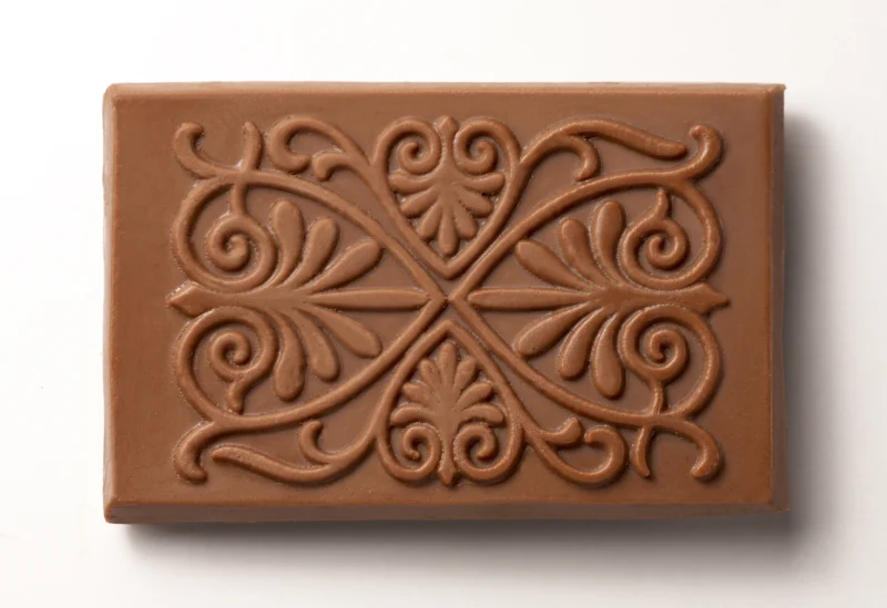 Schokologo Präzise Prägung