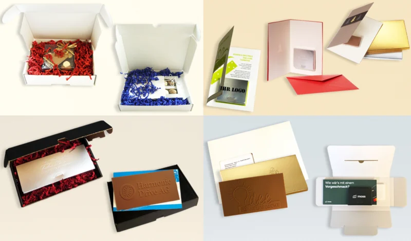 Mailing Versand Schokolade Logo