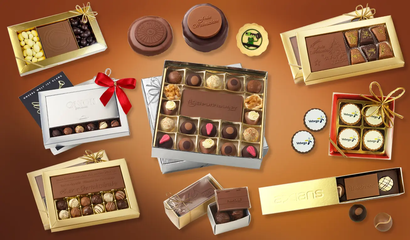 Kategorie Geschenke Pralinen Schokologo