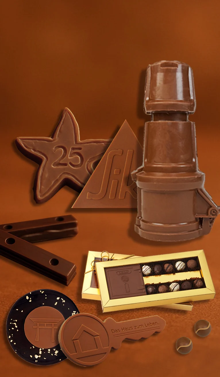Werbegeschenke aus Schokolade